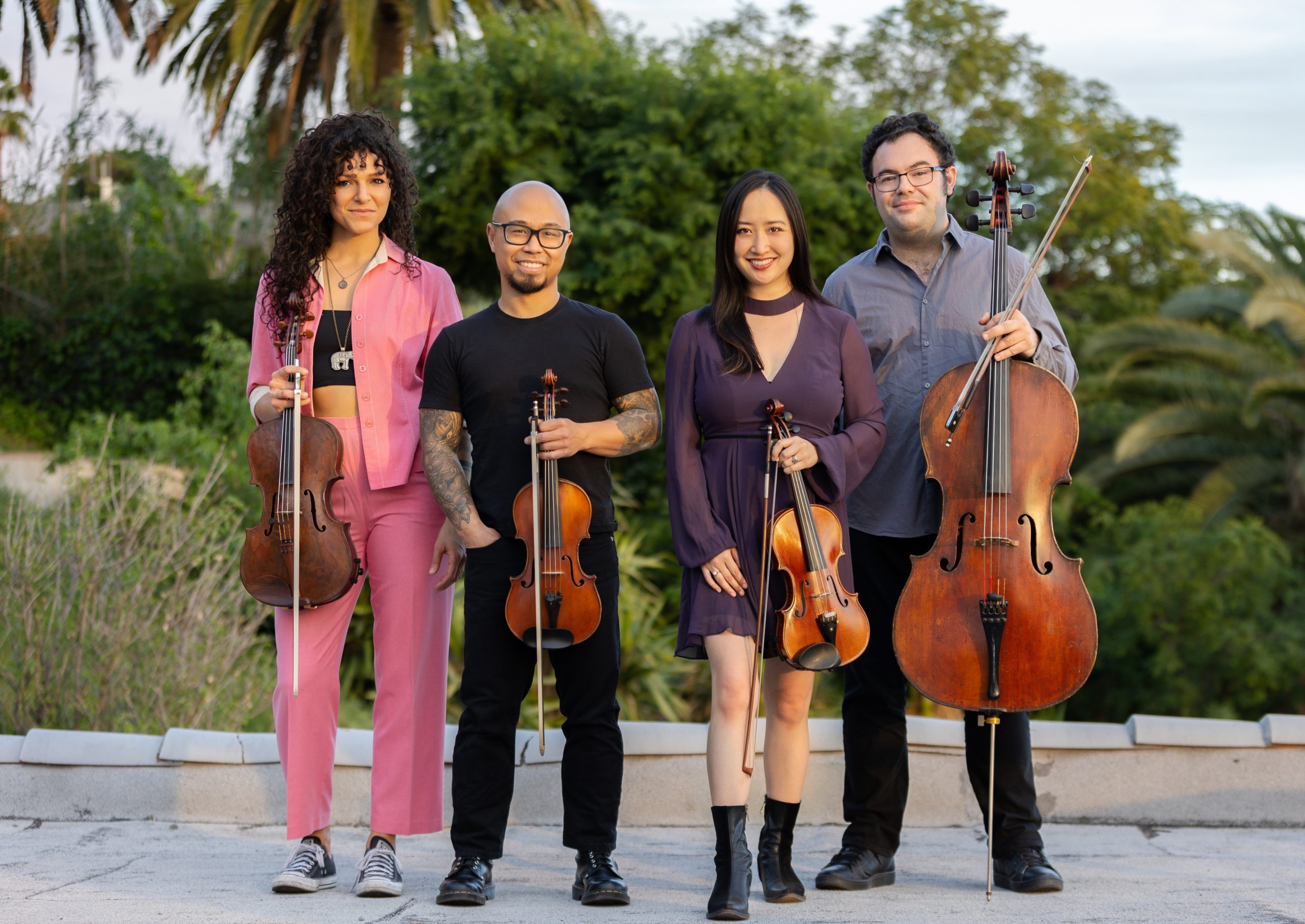 Vitamin String Quartet part of the group of musicians featured in Bridgerton.