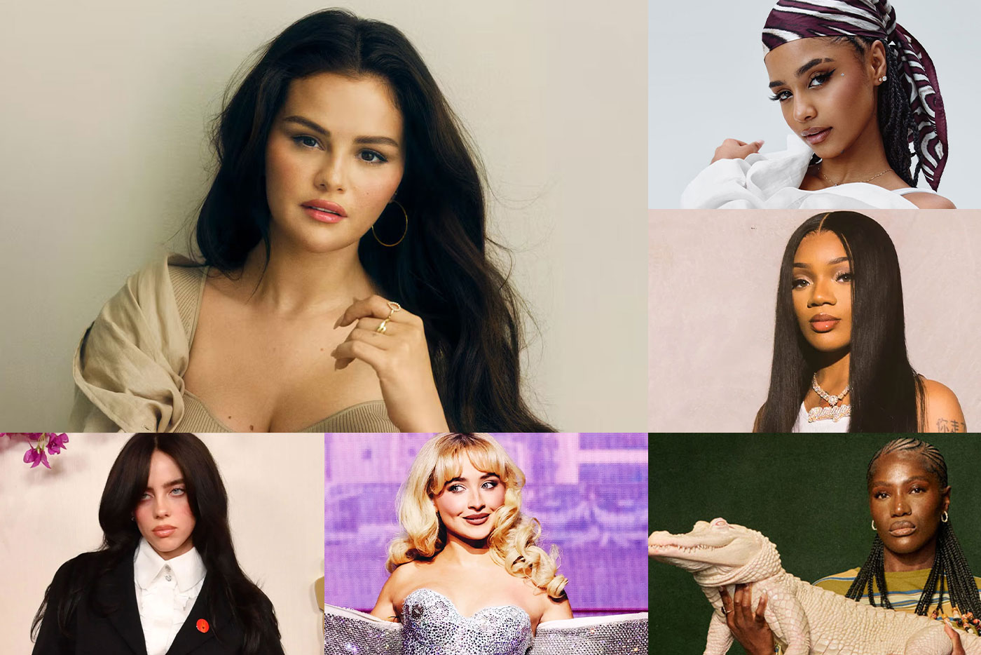 Top_Female_Artists_2025 Top 10 Female Artists