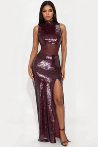Arnell Sequin Gown