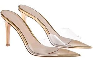 Tallou Peep Toe Stiletto Heels