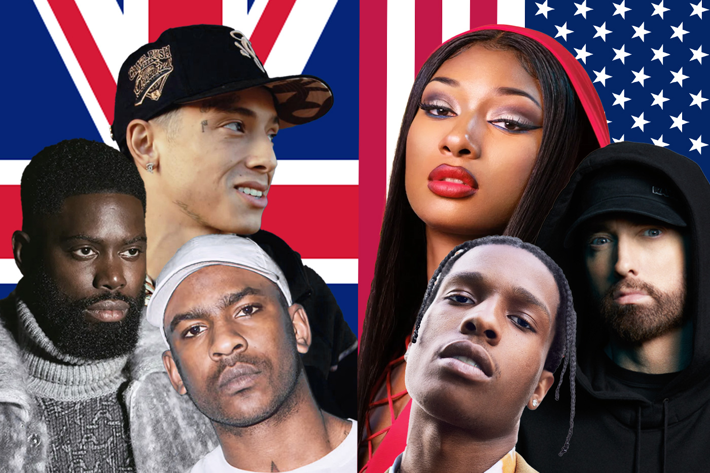 U.S. vs U.K. Rappers